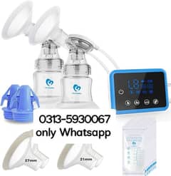 Electric double Breast Pump comfortable food grade silicon material