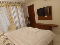 One Bed Furnished Flat Ready To Move For Rent Sector D Bahria Town Lahore