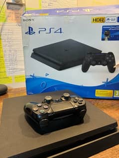 PS4 1TB Slim Jet black