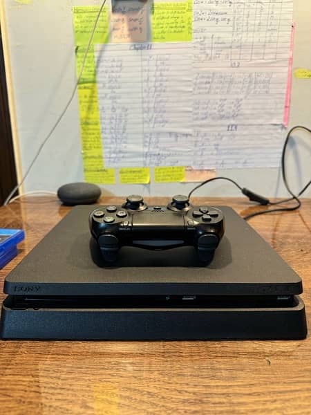 PS4 1TB Slim Jet black 7