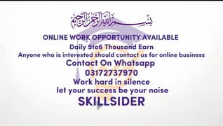 SKILL SIDER ONLINE BUSINESS