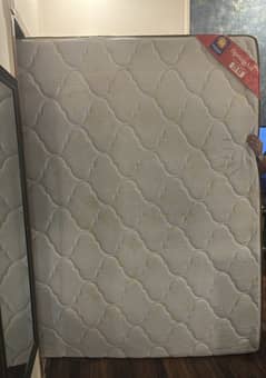 Used Master king size spring mattress