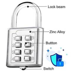 8 digit Combination lock