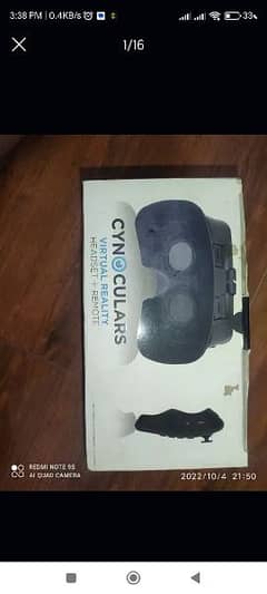 Virtual Reality Headset with remote for sale