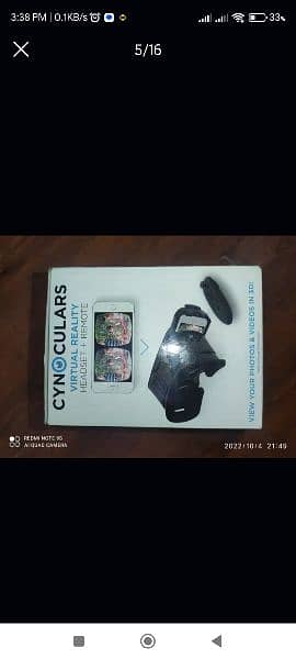 Virtual Reality Headset with remote for sale 4