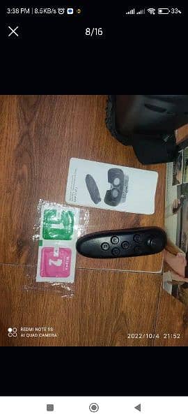 Virtual Reality Headset with remote for sale 7