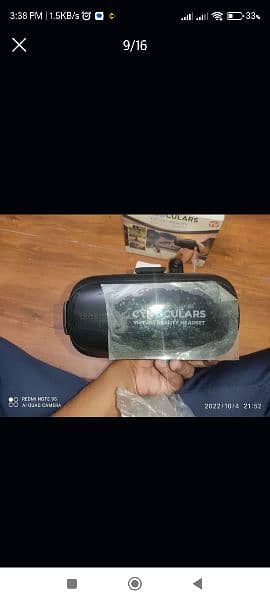 Virtual Reality Headset with remote for sale 9