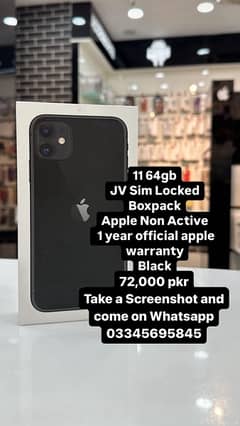 Iphone 11 JV 64 GB Box Pack