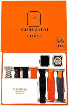 Ultra Smart watch S100.7 in 1 ( 49MM )