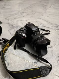 Nikon D3300 with 2 lens