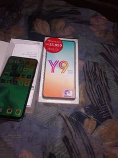 HUAWEI y9 pop camera with box