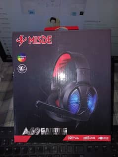 MISDE A69  RGB COLOURFUL GAMING STERIO HEADSET