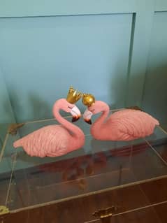 Decoration piece Flamingo Pair