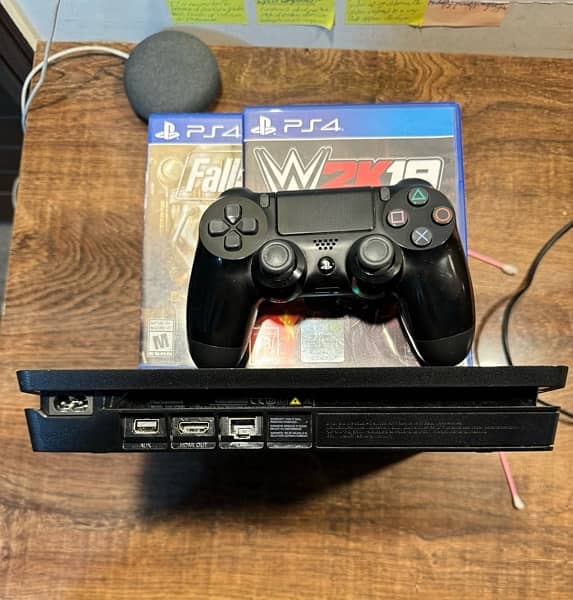 PS4 1TB Slim Jet black 8