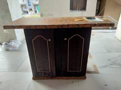 wooden iron stand for sale