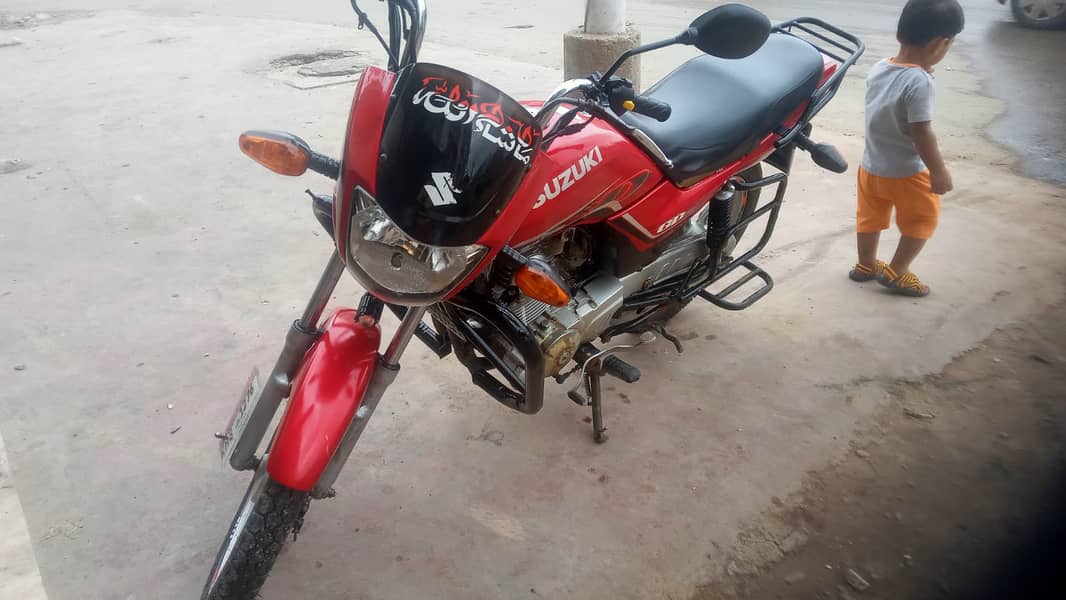 SuzukiGD110 Bike VIP condition ( Exchange Also possible) 1