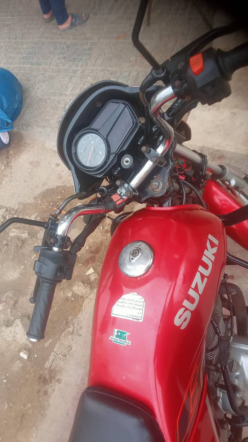 SuzukiGD110 Bike VIP condition ( Exchange Also possible) 2