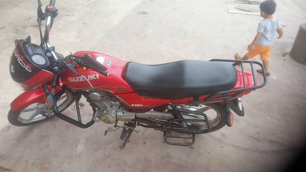 SuzukiGD110 Bike VIP condition ( Exchange Also possible) 5