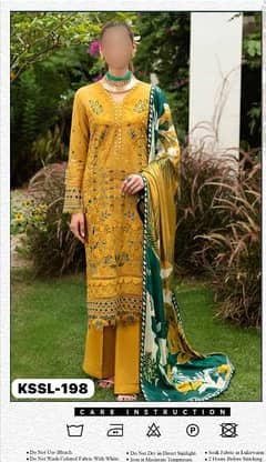 women's unstitched suit Brand* HENNA MEHNDI