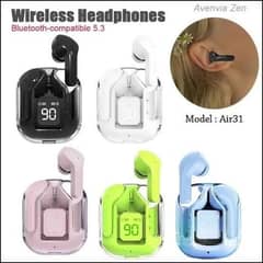 Bluetooth transparent earbuds