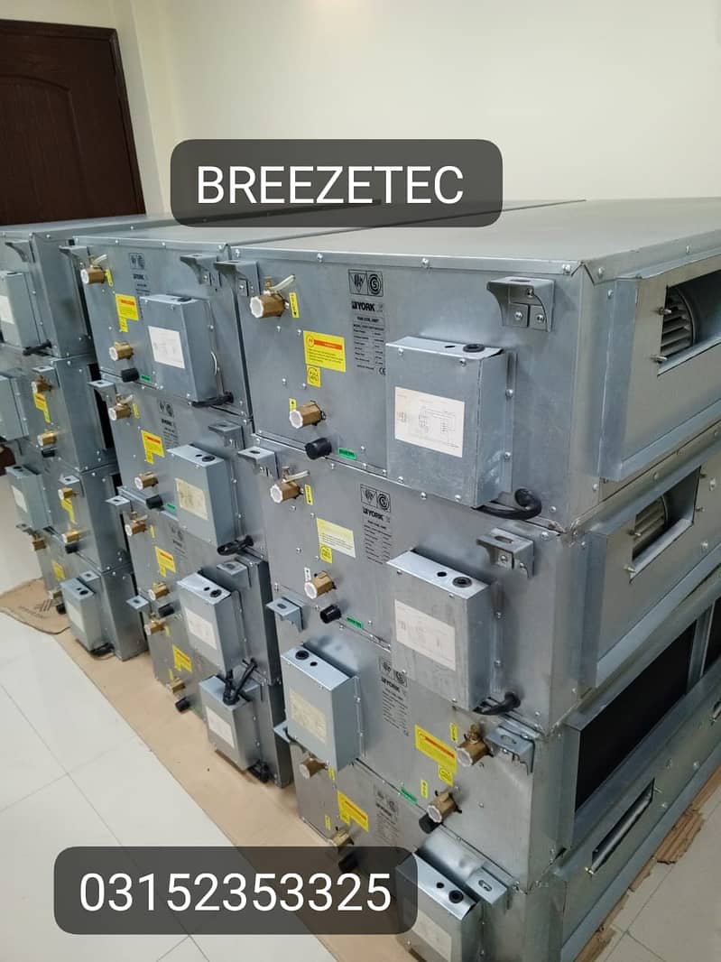 CASSETTE TYPE FAN COIL UNITS (Contact BREEZETEC) 15