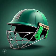 Hard Ball Adjustable Cricket Helmet for Head Ear Protection With Stee