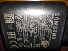 SAMSUNG 18/25 watt fast charger