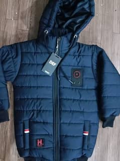 kid's Jacket For Winter Season Para shoot Clothes Using GSM Warding