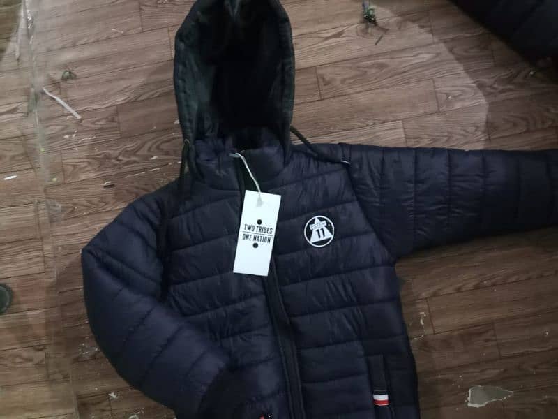 kid's Jacket For Winter Season Para shoot Clothes Using GSM Warding 1