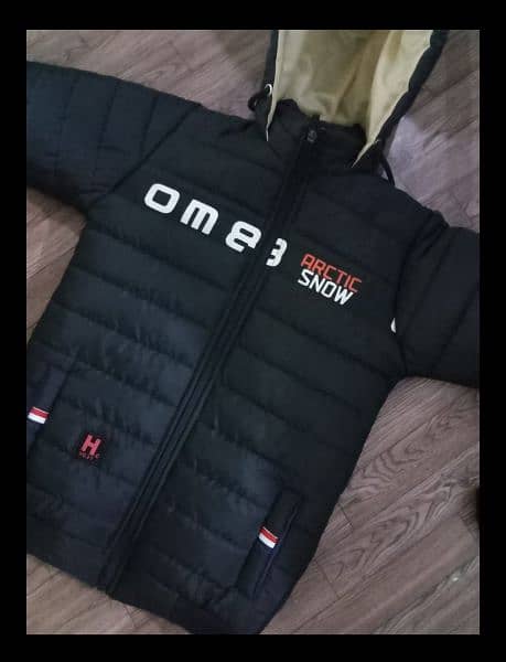 kid's Jacket For Winter Season Para shoot Clothes Using GSM Warding 2