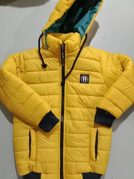 kid's Jacket For Winter Season Para shoot Clothes Using GSM Warding 3