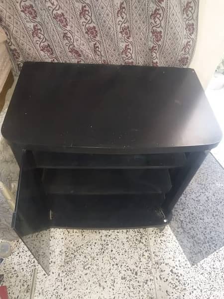 TV Trolley (Black Color) 2