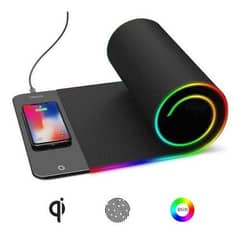 C18 huwai wireless charger + Rgb mouse pad