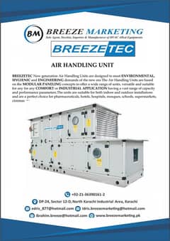 BREEZETEC AIR HANDLING UNITS AHU (HVAC Consultant)