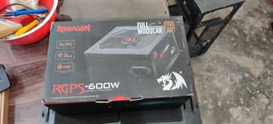 Red Dragon 600 watt power supply  like new