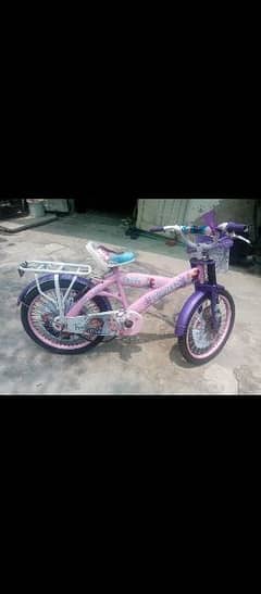 girl bicycle A one condition