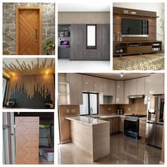 jhang 3D kitchen and Door
