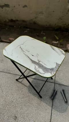 Folding Marble Table