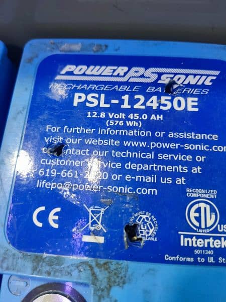 powersonic lithium phosphate battery 2