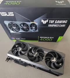 ASUS TUF 4090 Graphic Card Black New 0