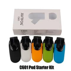 just fog C601 pod vape box pack refillable with 2automiser