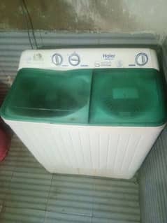 Haier washing machine and driar