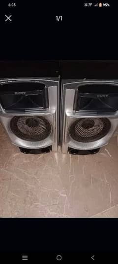 sony speakers in working condition with dvd player