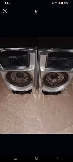 sony speakers in working condition with dvd player 0