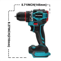 21volt brushless rechargeable drill machine