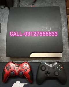 PS3 SLIM 25 GAMES INSTALLED WITH 1 CONTROLLER CALL-03127566633
