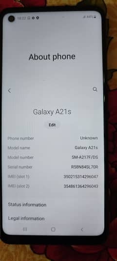 Samsung A21s