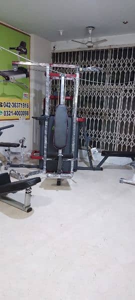 Commercial 6 station multi gym and fitness machine 4