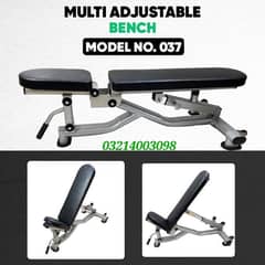 commercial multi adjustable bench gym and fitness machine