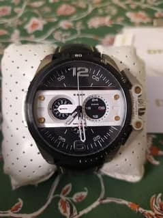 Diesel 5 Bar mens chronograph watch.